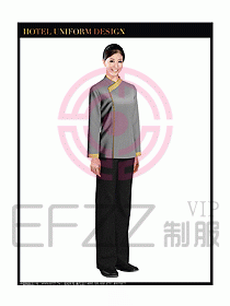 客房服務(wù)員制服設(shè)計圖345
