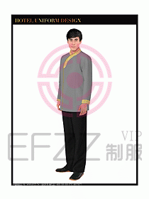客房服務(wù)員制服設(shè)計(jì)圖348