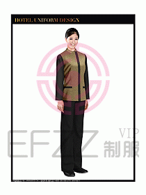 客房服務(wù)員制服設(shè)計圖351