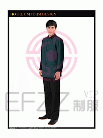 客房服務(wù)員制服設(shè)計(jì)圖354
