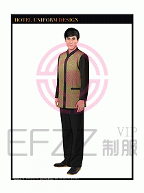 客房服務(wù)員制服設(shè)計圖350