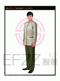 客房服務(wù)員制服設(shè)計(jì)圖364