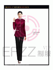 客房服務(wù)員制服設(shè)計圖369