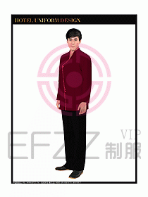 客房服務(wù)員制服設(shè)計圖368