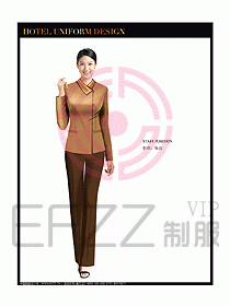 客房服務(wù)員制服設(shè)計圖373