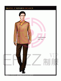 客房服務(wù)員制服設(shè)計(jì)圖374