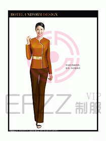 客房服務(wù)員制服設(shè)計圖381