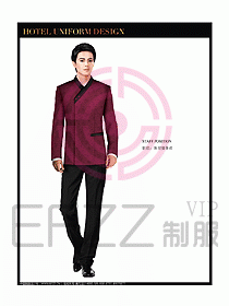 客房服務(wù)員制服設(shè)計圖380