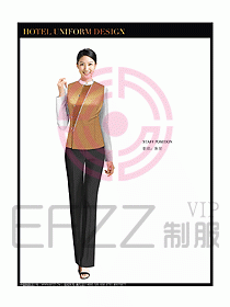 客房服務(wù)員制服設(shè)計圖385