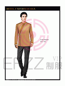 客房服務(wù)員制服設(shè)計(jì)圖384