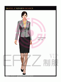 總臺收銀接待制服設計圖178