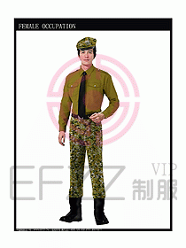 長(zhǎng)袖保安服制服設(shè)計(jì)圖272