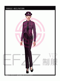 長(zhǎng)袖保安服制服設(shè)計(jì)圖279