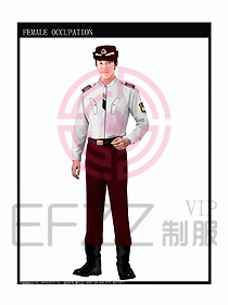 長袖保安服制服設計圖358