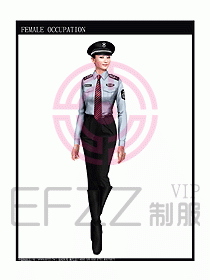 長袖保安服制服設(shè)計(jì)圖362