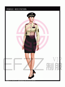 長(zhǎng)袖保安服制服設(shè)計(jì)圖379