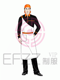 快餐廳制服設(shè)計圖004
