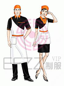 快餐廳制服設(shè)計(jì)圖009
