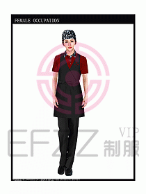 快餐廳制服設(shè)計圖045