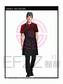 快餐廳制服設(shè)計圖046