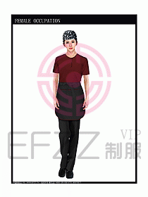 快餐廳制服設(shè)計圖069