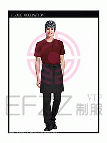 快餐廳制服設(shè)計圖070