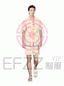 水區(qū)更衣服務員制服設計圖126