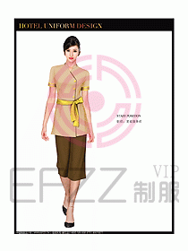 水區(qū)更衣服務員制服設計圖127