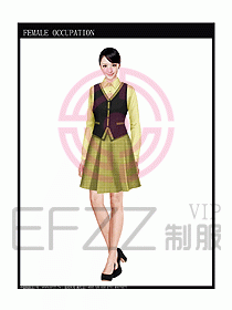 快餐服務(wù)生制服設(shè)計圖074