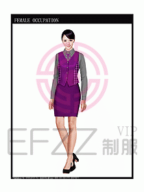 快餐服務(wù)生制服設(shè)計圖078