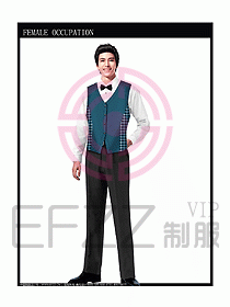 快餐服務(wù)生制服設(shè)計(jì)圖079