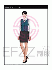 快餐服務生制服設計圖077