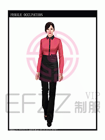 快餐服務(wù)生制服設(shè)計(jì)圖090
