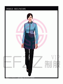 快餐服務(wù)生制服設(shè)計圖091