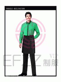 快餐服務(wù)生制服設(shè)計圖092