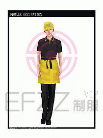 快餐服務(wù)生制服設(shè)計(jì)圖105