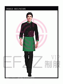 快餐服務(wù)生制服設(shè)計圖111