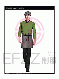 快餐服務(wù)生制服設(shè)計(jì)圖124