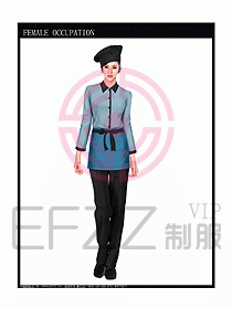 快餐服務(wù)生制服設(shè)計(jì)圖134