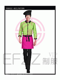 快餐服務(wù)生制服設(shè)計(jì)圖135