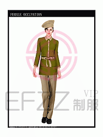 快餐服務(wù)生制服設(shè)計(jì)圖146