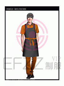 快餐服務生制服設(shè)計圖151