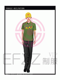 快餐服務(wù)生制服設(shè)計圖157
