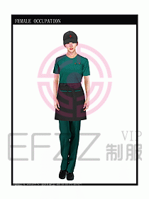 快餐服務(wù)生制服設(shè)計圖163