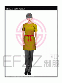 快餐服務(wù)生制服設(shè)計(jì)圖164