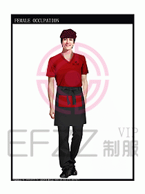 快餐服務(wù)生制服設(shè)計(jì)圖169