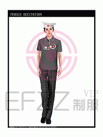 快餐服務(wù)生制服設(shè)計(jì)圖176