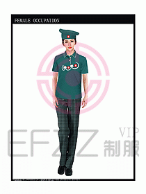 快餐服務(wù)生制服設(shè)計(jì)圖175