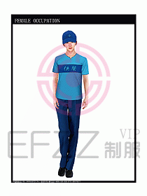 快餐服務(wù)生制服設(shè)計圖180