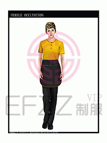 快餐服務(wù)生制服設(shè)計(jì)圖183
